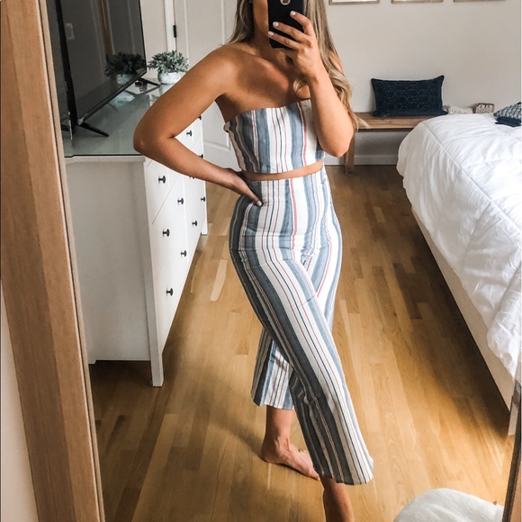 Pants - Crop Top & Bottom Set